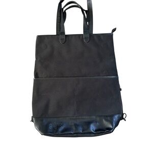 BEIS Black Backpack Sleek Durable Design